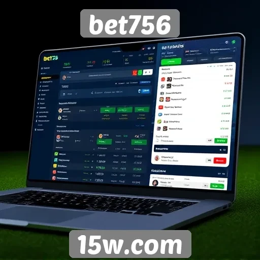 Interface e experiência do usuário no bet756